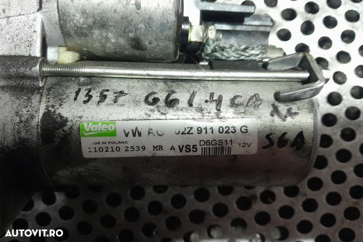 Electromotor 02Z911023G 02Z911023G Volkswagen VW Golf 6 [2008 - 2015] - 4