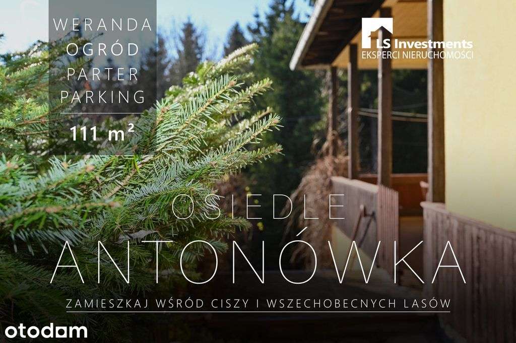 Mieszkanie 72,02 m² / 111,66 m² Weranda Ogród Las
