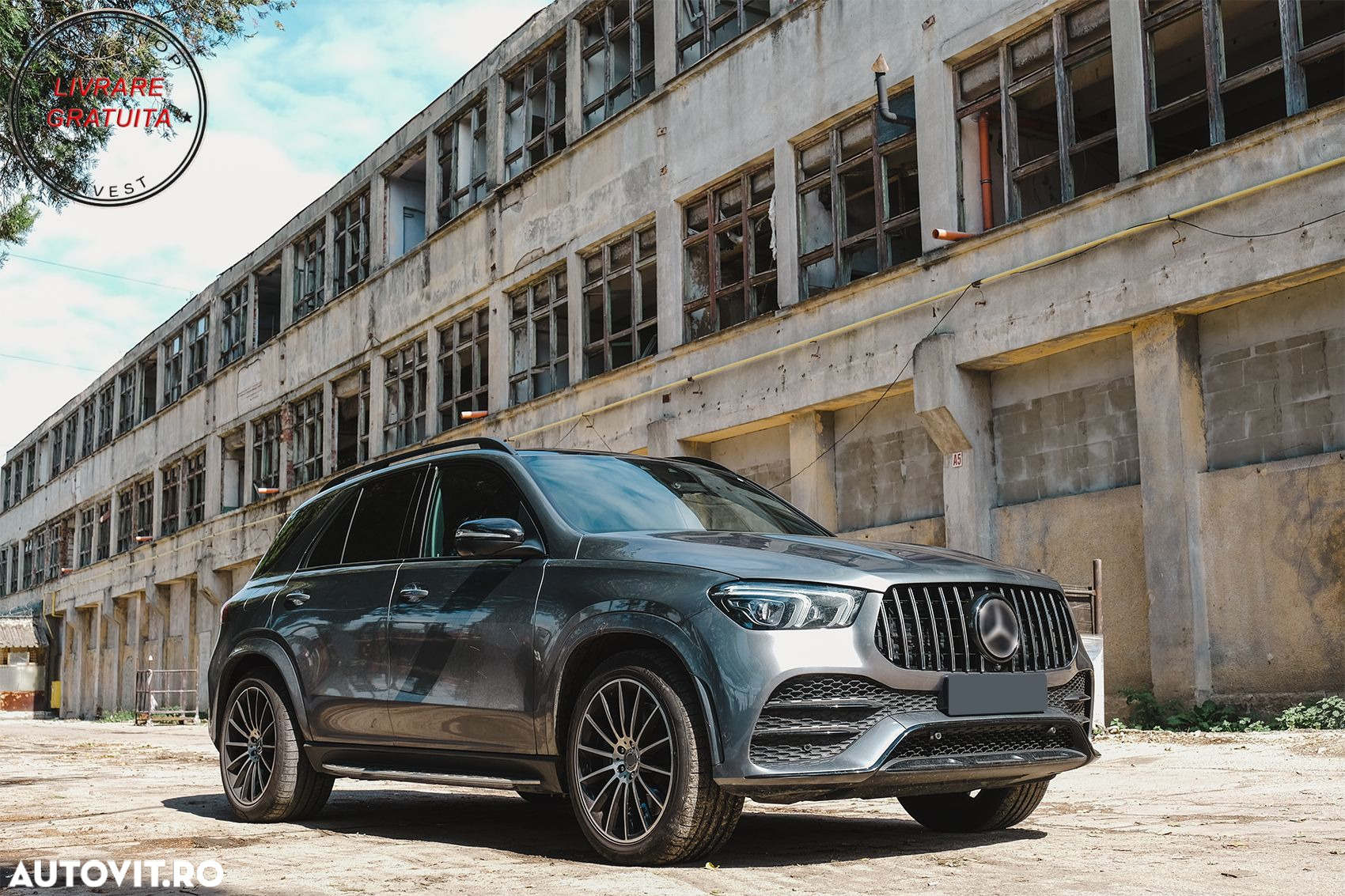 Grila Centrala Mercedes GLE SUV W167 V167 GLE Coupe C167 Sport Package (2019-Up) G- livrare gratuita - 11
