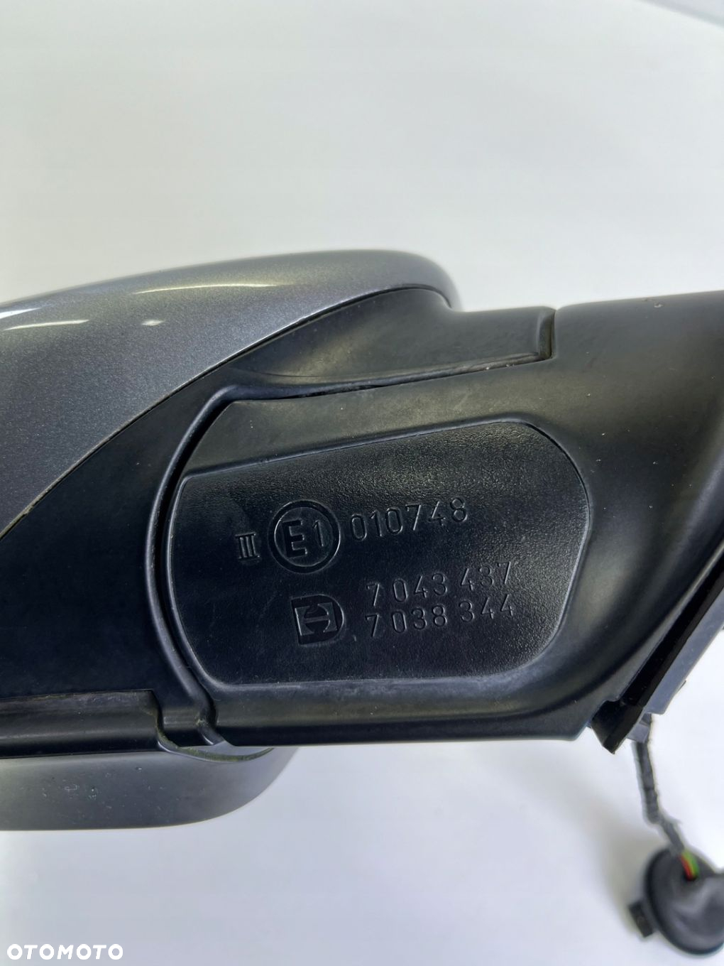 LUSTERKO PRAWE PRZEDNIE BMW E60 3PIN A52 SPACEGRAU PODSWIETLANE EUROPA - 12