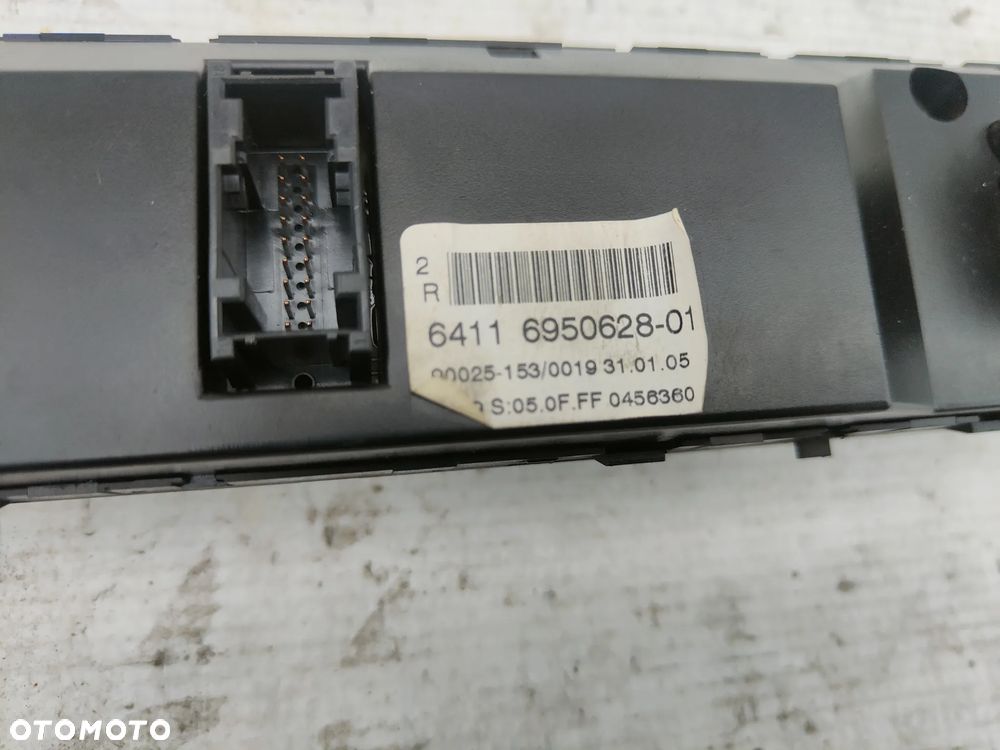 BMW E60 E61 Panel klimatyzacji 6950628 - 4