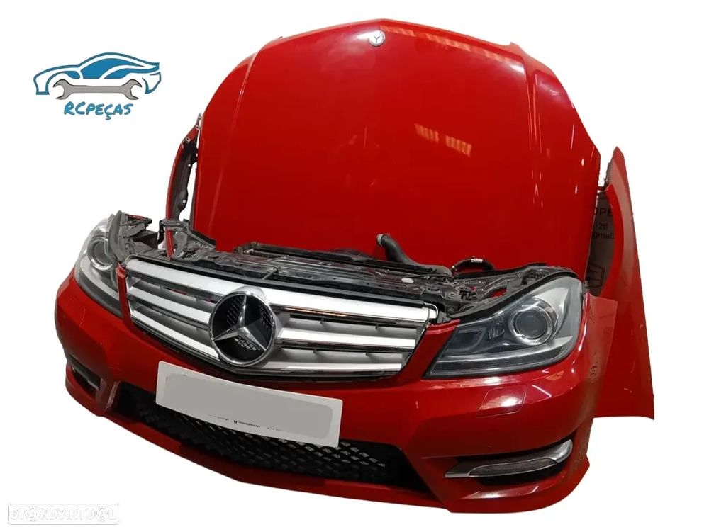 .Frente Completa Mercedes Benz Class C W204 AMG Facelift Xenon Diesel 2011 a 2015 - 3
