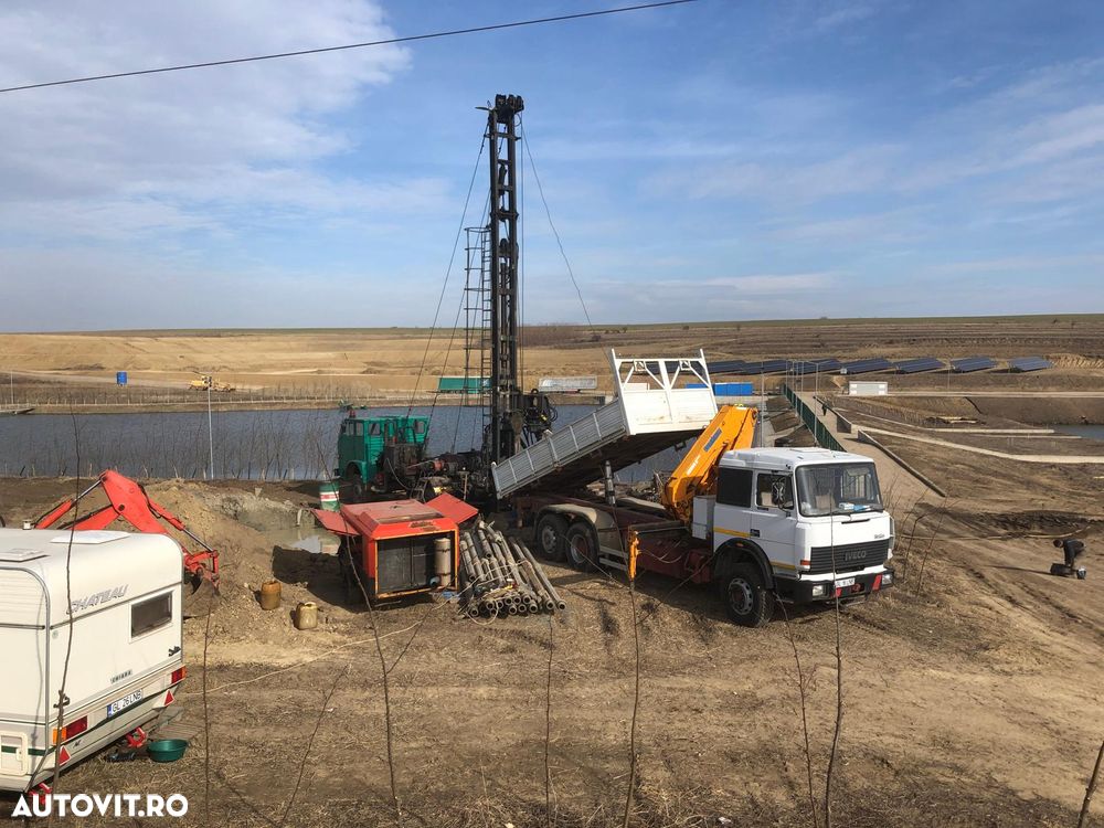 Iveco Turbostar 190.38 Camion Basculabil cu Macara - 7