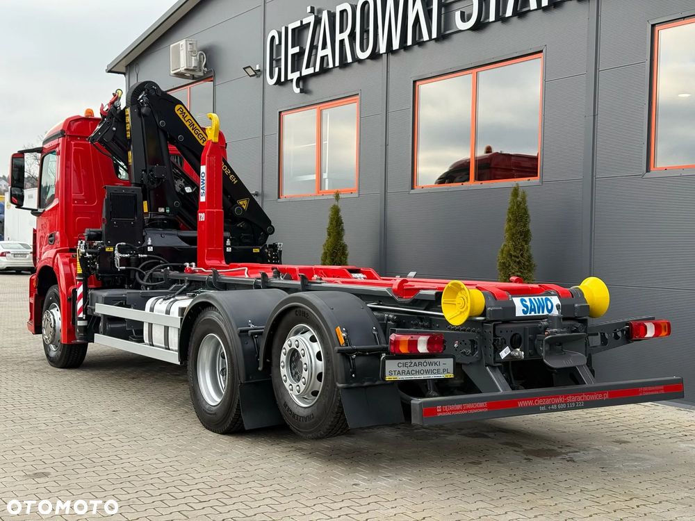 Mercedes-Benz Arocs 2532 // E6 // hakowiec // żuraw Palfinger 14001 EH // czołownica do pługu, odśnieżarka, piaskarka, solarka, pług do śniegu - 7