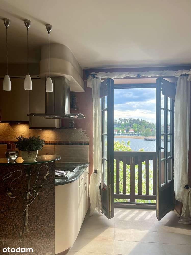 NAJLEPSZA LOKALIZACJA Apartament, widok na jezioro, Mikołajki | Garaż