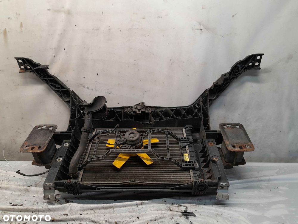 ^ PAS PRZEDNI FORD FIESTA MK.6 6 VI 1.0 1.25 1.4 1.6 BENZYNA DIESEL WZMOCNIENIE CZOŁOWE ŻÓŁTY WENTYLATOR - 5