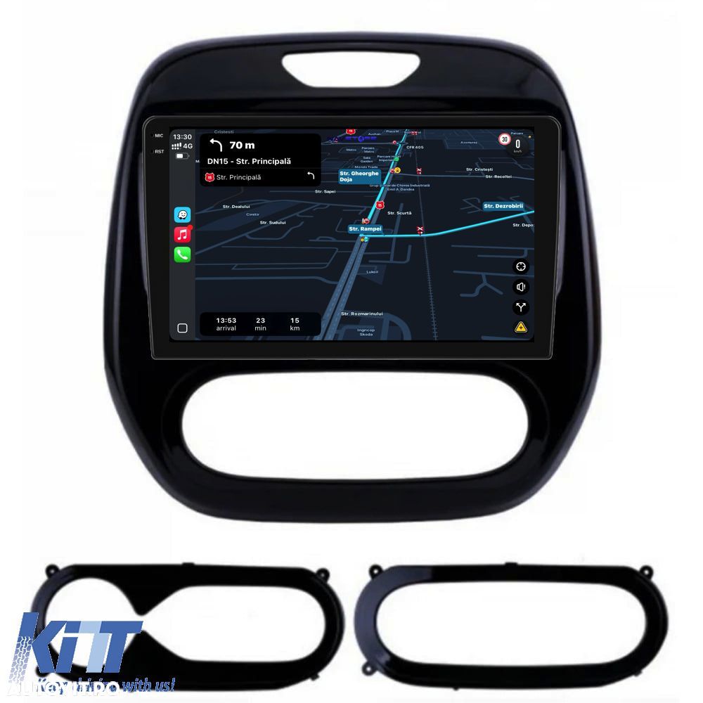 Navigatie Dedicata Renault Captur (2013-2020), 9Inch, 8Gb Ram, 256Gb S - 3