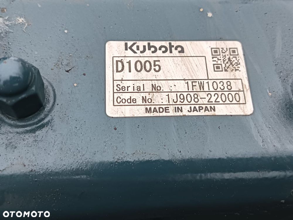 SILNIK Kubota D1005 3cyl 17.5KW/24KM - 3