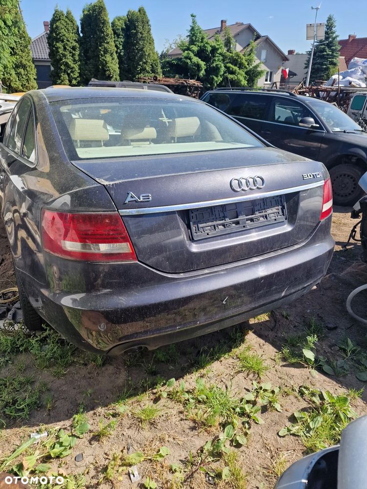 Audi A6 C6 sedan Quattro 3.0tdi Bmk skrzynia GSZ/GZW lakier LZ7Q  na części - 6