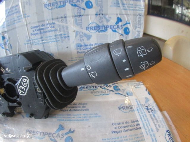 Comutador 07353148760 FIAT STILO SW 2003 1.6 16V 105CV 5P PRETO ESCOVAS LUZES PISCAS - 2