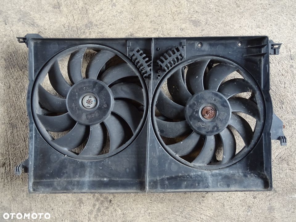 OPEL VECTRA C SIGNUM 2,0T SAAB WENTYLATOR WENTYLATORY CHŁODNICY MODUŁ - 3