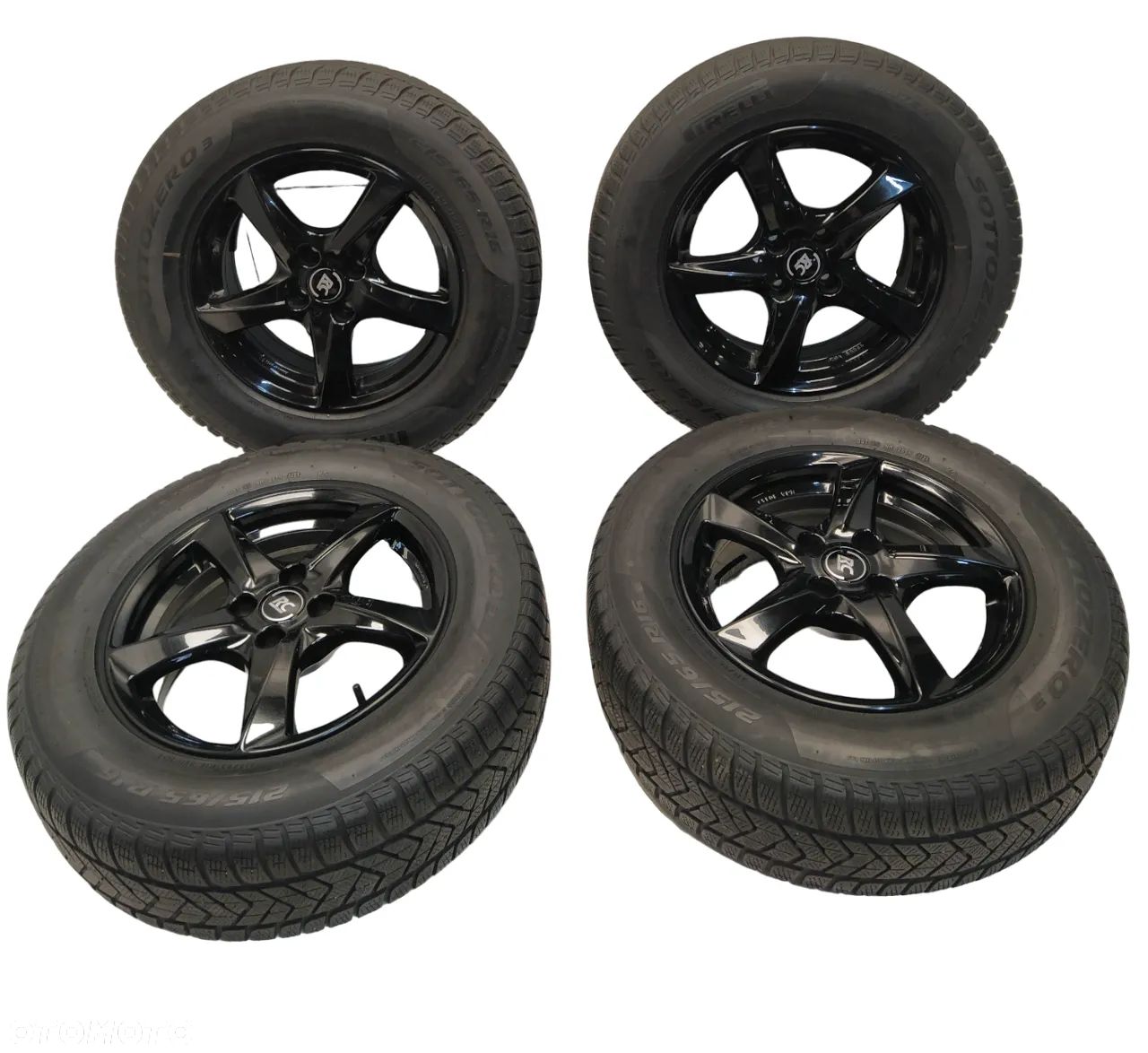 OPEL CROSSLAND 6.5X16 ORYGINALNE FELGI ALUMINIOWE R16 ET20 OPONY PIRELLI 215/65 KOŁA - 1