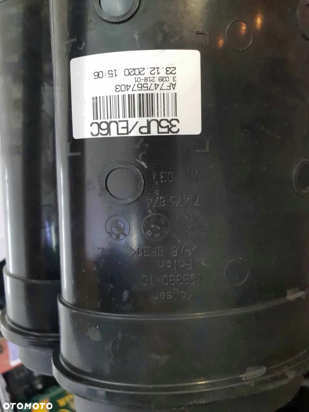 BMW G20 G21 ZBIORNIK FILTR WĘGLA AKTYWNEGO 7475674 - 5