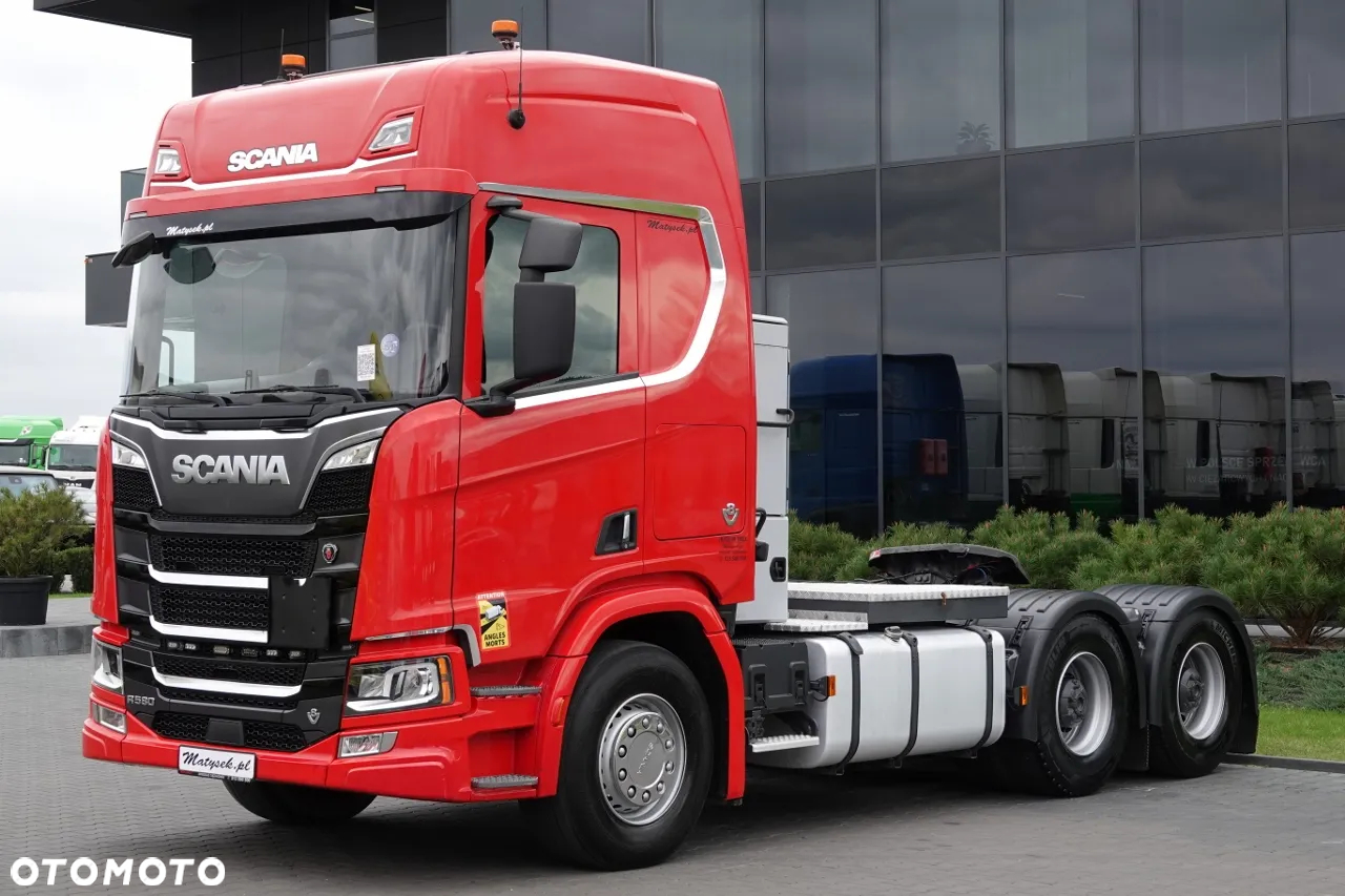 Scania R 580 / V8 / 6x4 / DMC: 150.000 KG / KLIMA POSTOJOWA / 3 OSIOWY CIĄGNIK SIODŁOWY - 3