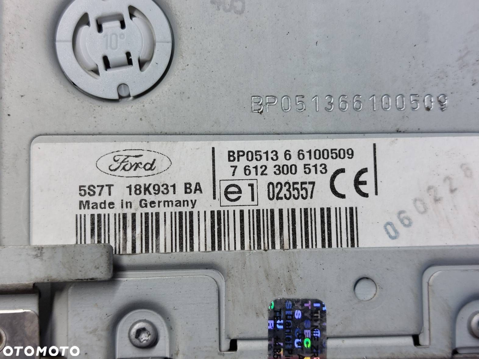 RADIO ODTWARZACZ FORD MONDEO MK3 5S7T-18K931-BA TRAVEL PILOT EX - 3
