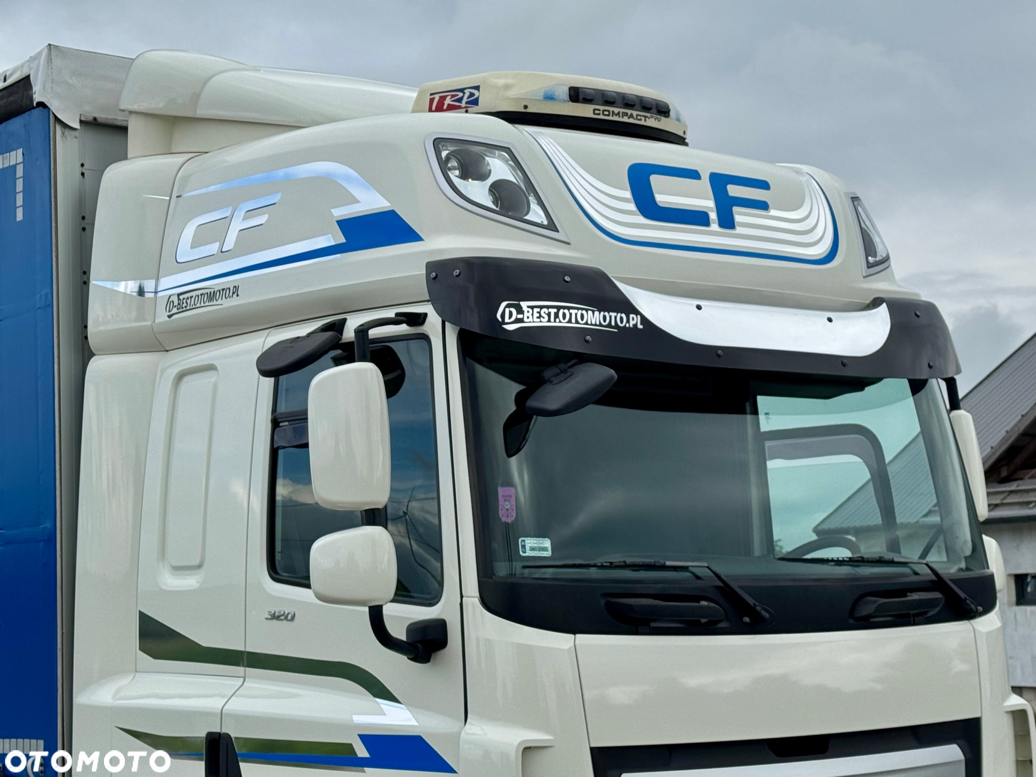 DAF CF 320 / FIRANKA / 24 EUROPALETY / SYPIALKA / AUTOMAT / KLIMA POSTOJOWA / 8 960 KG ŁADOWNOŚCI / 2017 ROK - 21
