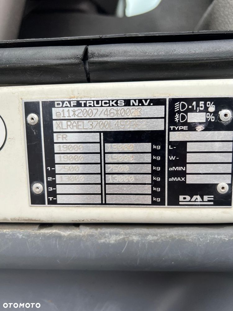 DAF LF 320 LF320 Kontener 18 ep 7,5 m winda sprowadzony wron-pol - 24