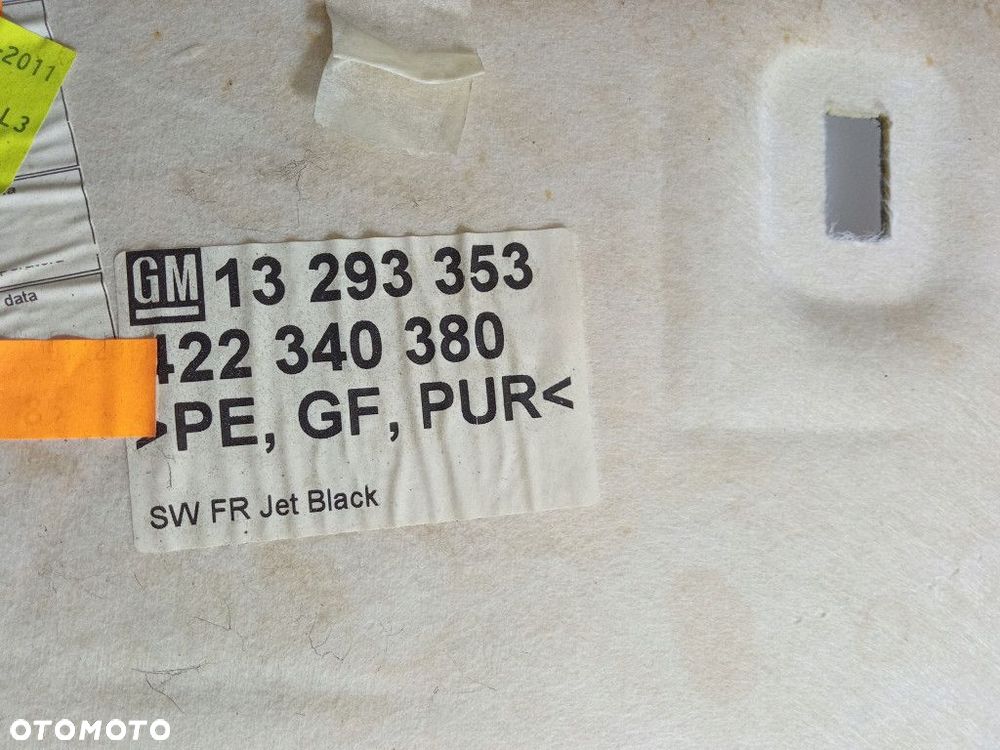 OPEL INSIGNIA A KOMBI OPC PODSUFITKA CZARNA - 12