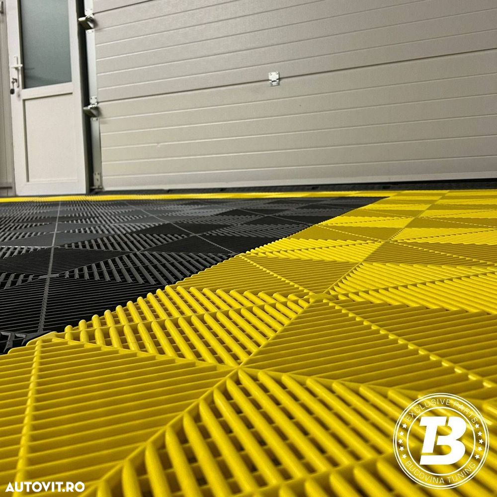 Pardoseala Modulara pentru Garaj Service Detailing - 12