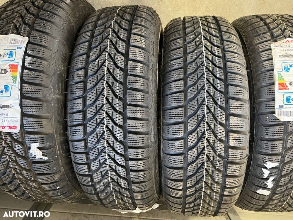 vând set jante aliaj Hyundai I30 GDH pe 15” cu anvelope noi de iarnă - 11