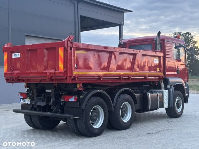 MAN TGA 26.430 Kipper Dautel Hydroburta 6x6 HDS stan idealny - 5