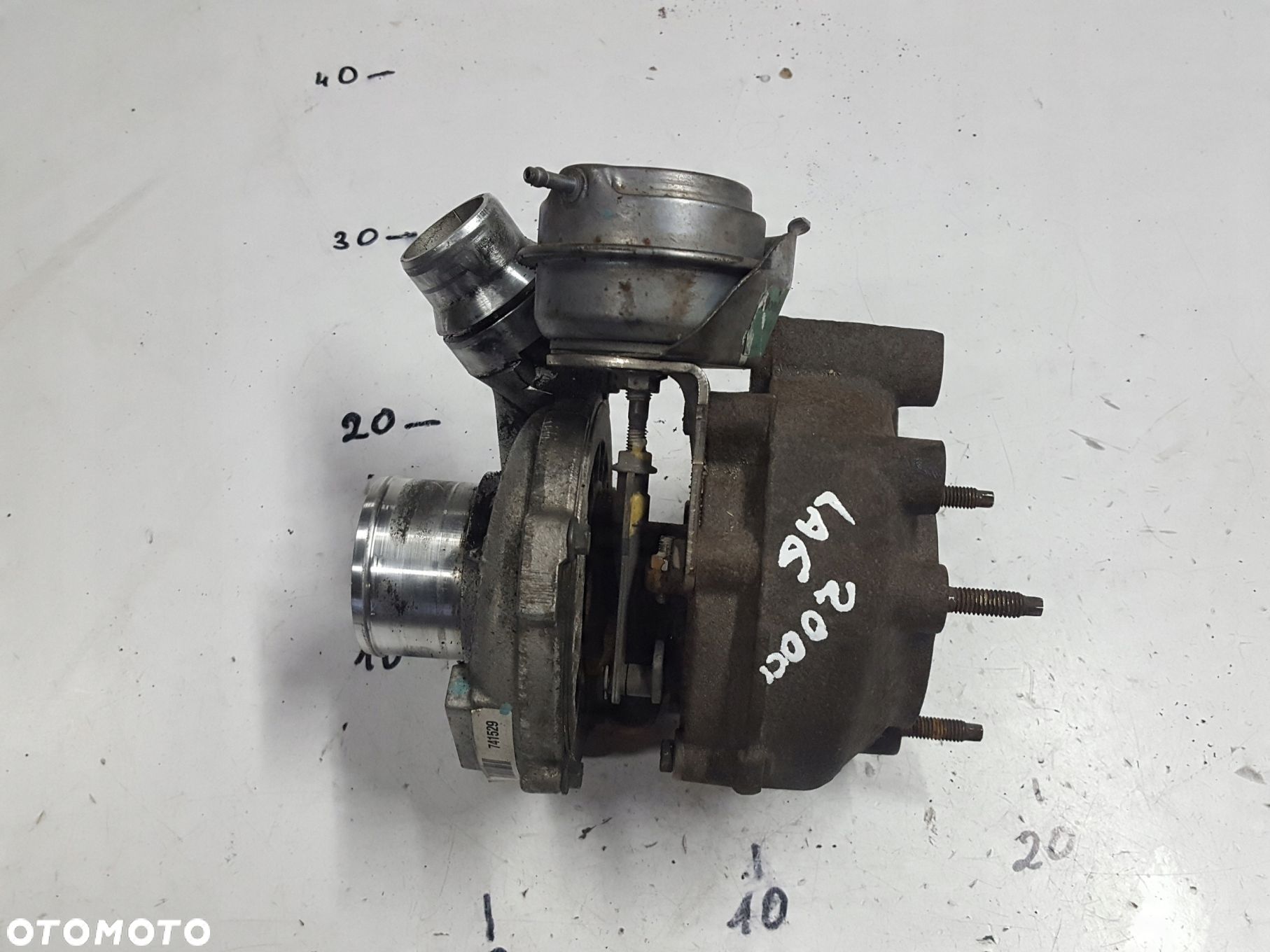RENAULT LAGUNA III 3 LIFT 10-15r 2.0 DCI TURBOSPRĘŻARKA TURBINA TURBO - 1