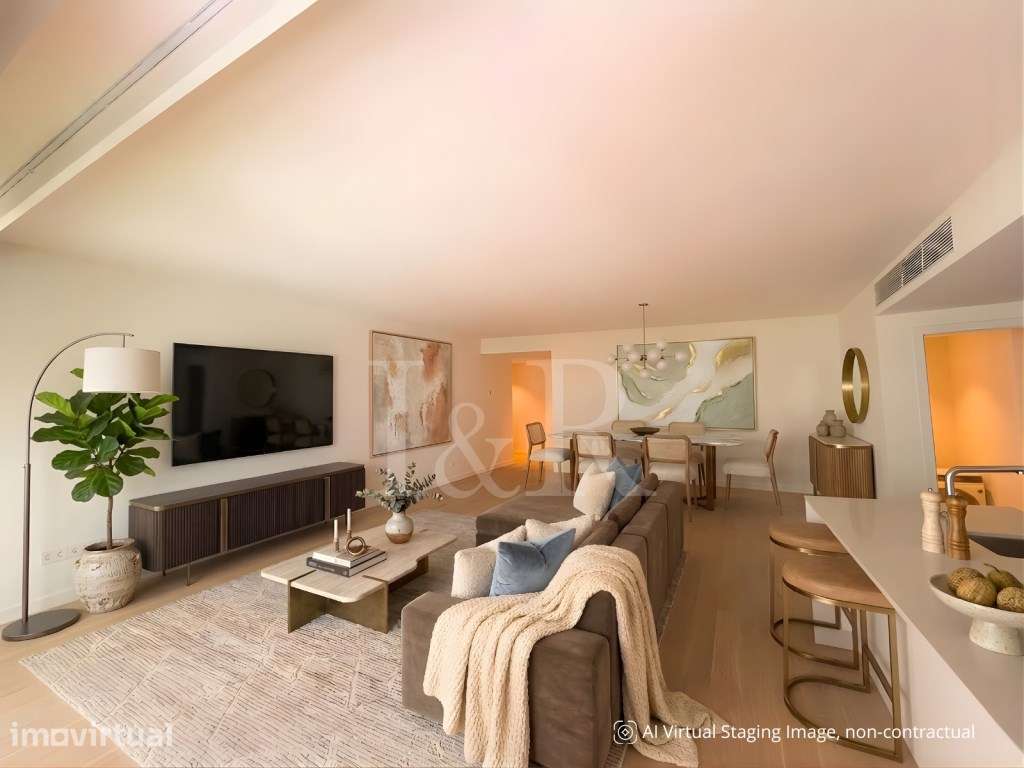 Apartamento T3 com varanda e garagem na Praça de Espanha, Lisboa - Grande imagem: 4/40