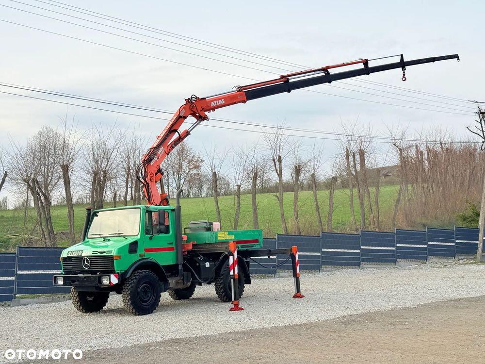 Mercedes-Benz * Mercedes Unimog U 1450 * HDS Atlas 140  * Specjalny * Energetyka * 78.000 km * Bardzo Dobry Stan - 2