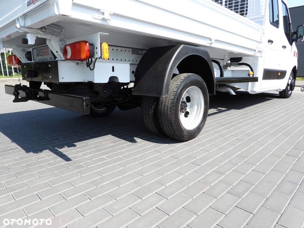 Renault MASTER WYWROTKA PODWÓJNA KABINA DOKA 6 MIEJSC TEMPOMAT LEDY BLIŹNIACZE KOŁA KLIMATYZACJA  130KM - 17