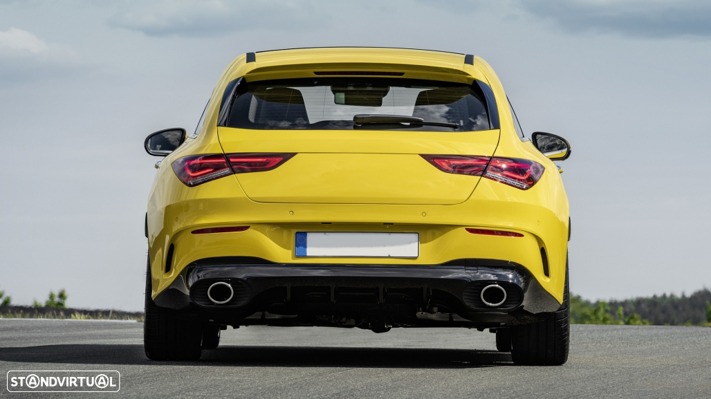 Difusor com Ponteiras Mercedes CLA X118 C118 (2019 a 2022) AMG Sport Line - 11