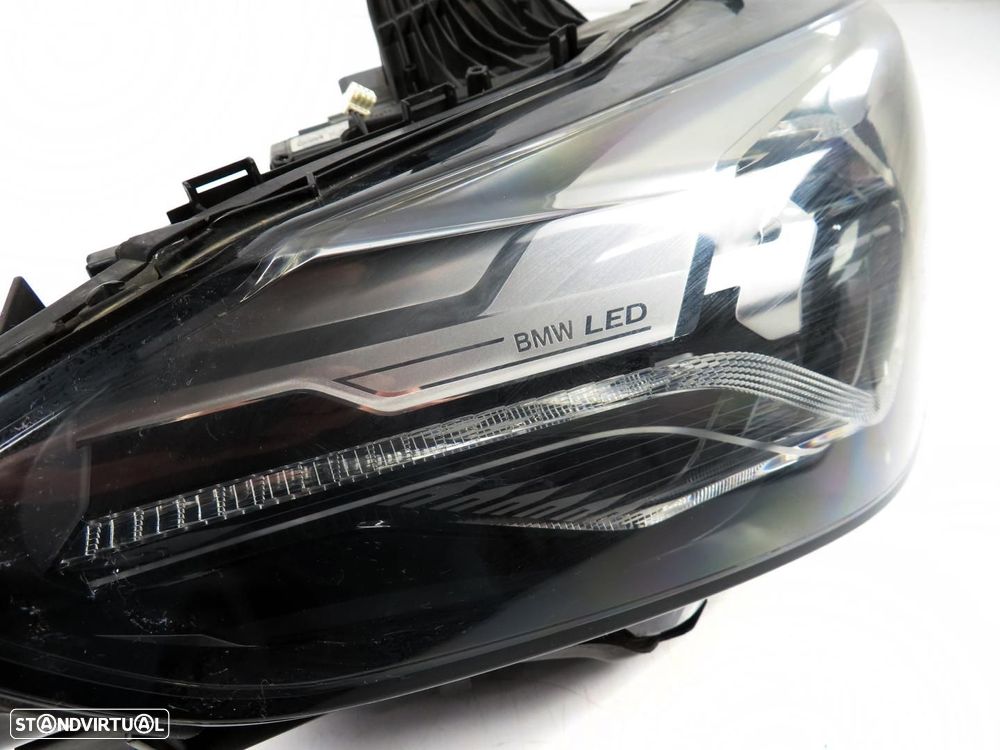 Farol LED Adaptativo AHL Direito Usado / Original BMW 2 Active Tourer (U06) 6311... - 10