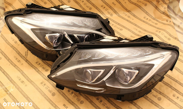 MERCEDES C-KLASA W205 14-18 LAMPA LAMPY FULL LED ILS