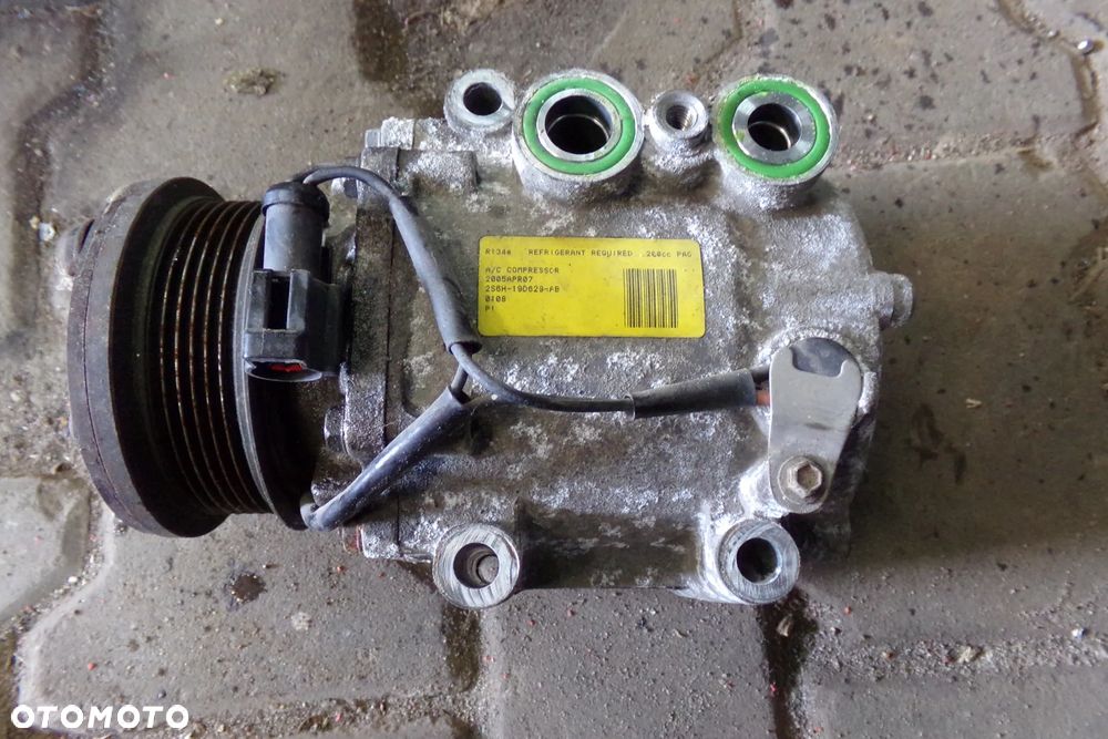 Kompresor sprężarka klimatyzacji 2S6H-19D629-AB Ford Fiesta MK6 lak. 44 - 6