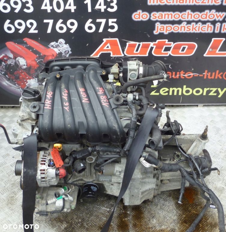 SILNIK NISSAN NOTE 1.6 16V HR16 138 TYS - 1