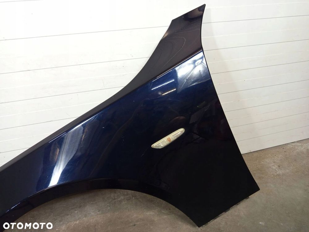 BŁOTNIK LEWY PRZÓD LEWY PRZEDNI BMW 5 E60 E61 CARBON SCHWARZ 416/9 - 4