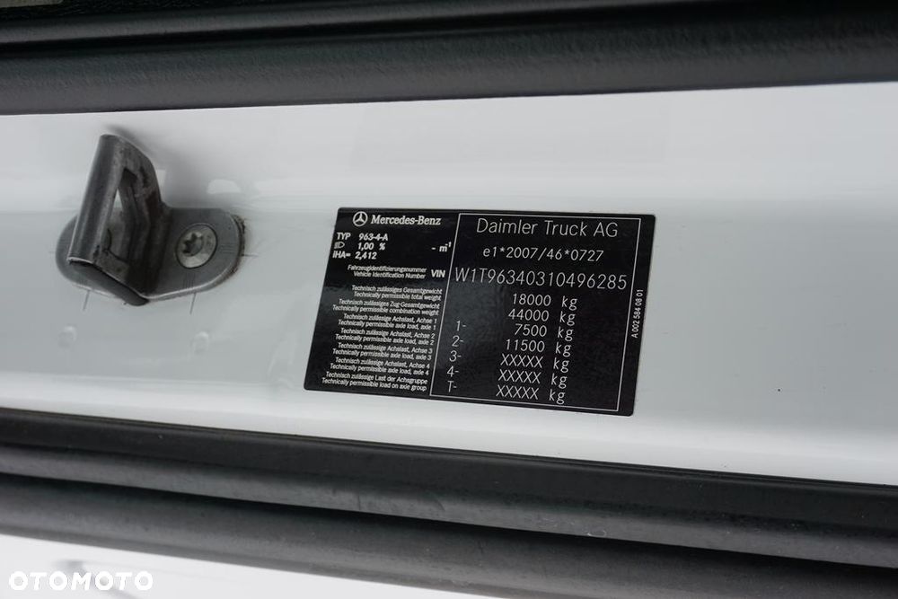 Mercedes-Benz / ACTROS / 1845 / E 6 / MP 5 / RETARDER / BIG SPACE - 11