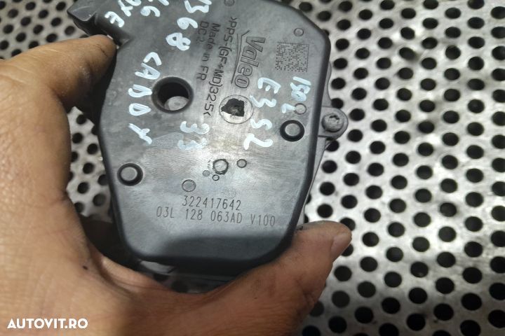 Clapeta acceleratie 03L128063AD 03L128063AD Volkswagen VW Caddy 3 [fa - 4