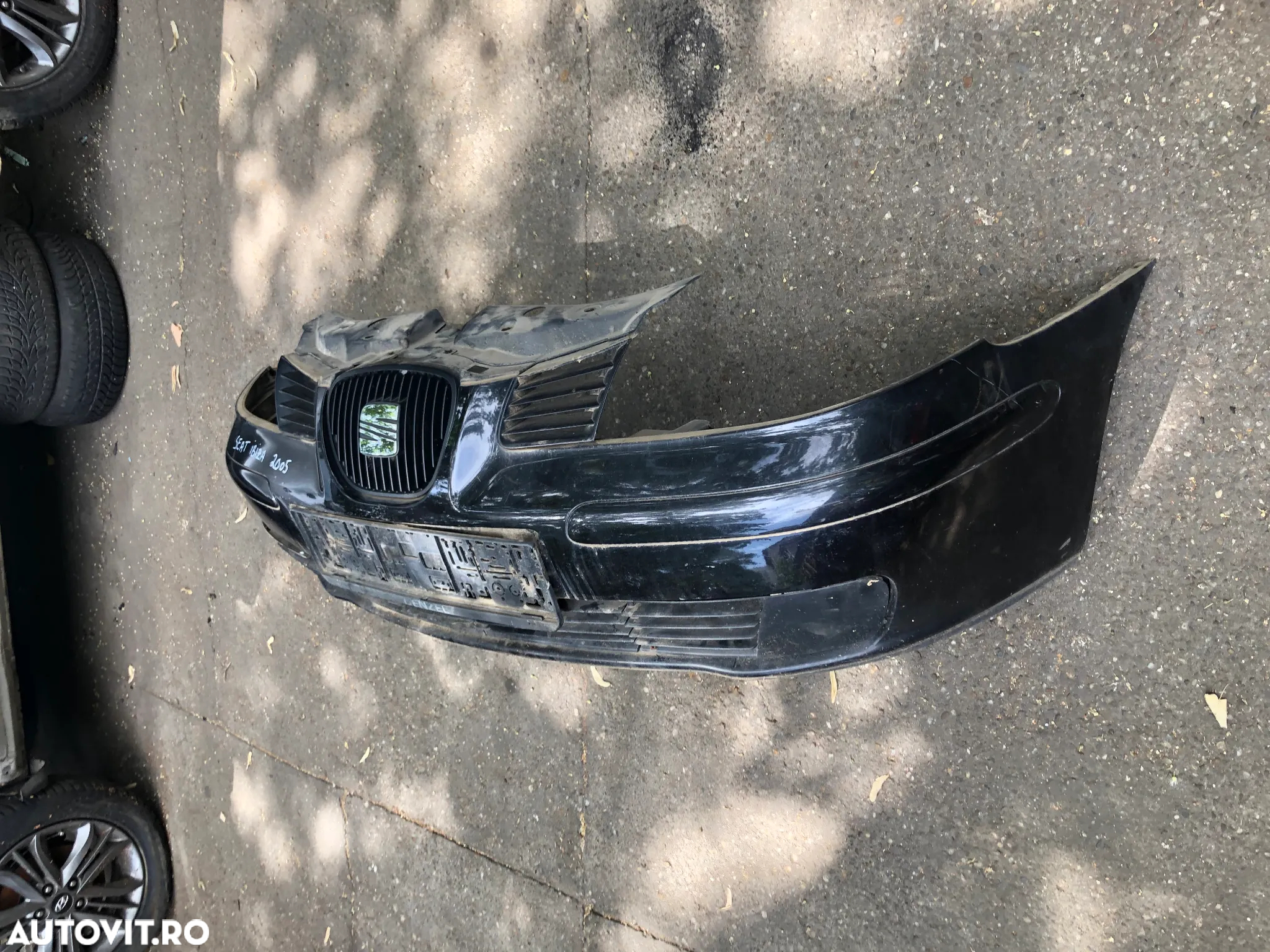 Bara fata completa Seat Ibiza 2005 negru - 5