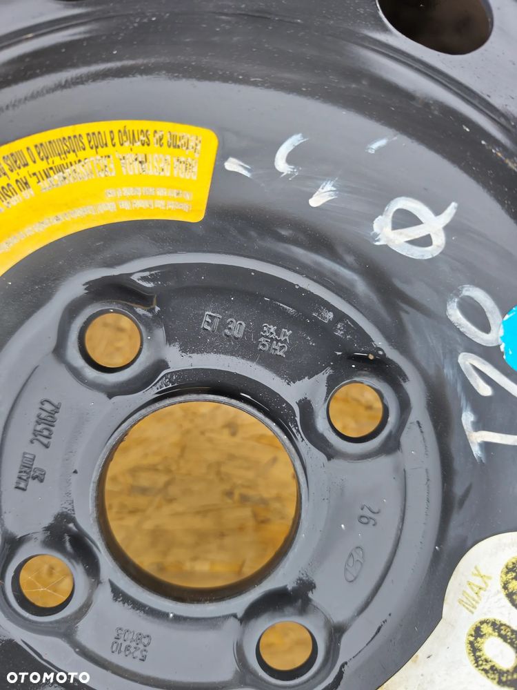 KOŁO DOJAZDOWE ZAPASOWE HYUNDAI I20 II - 4