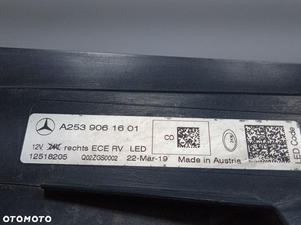 MERCEDES GLC W253 REFLEKTOR PRAWY LAMPA FULL LED EU A2539061601 - 5