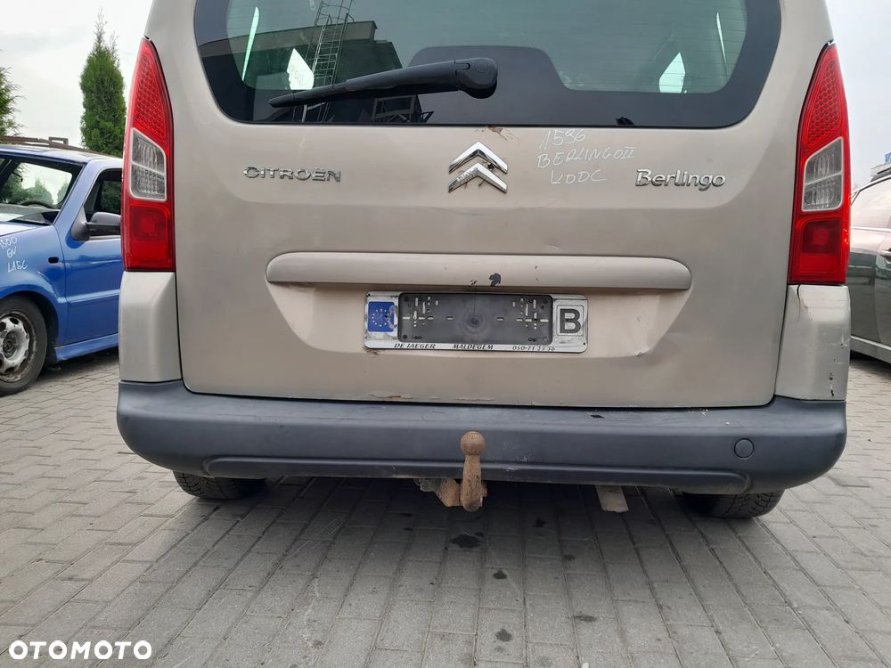 CITROEN BERLING II ZDERZAK TYLNY TYŁ KOLOR: KDDC - 1