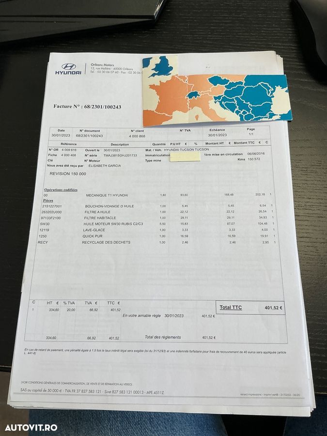 Hyundai Tucson blue 1.7 CRDi 2WD DCT Style - 23