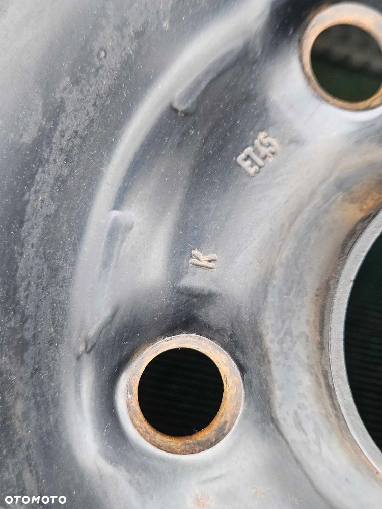 Koło 8D0601027 Felga Blaszak Zapasowe Zapasówka R15 5x112 6J ET45 195/65 VW Passat B5 Audi A4 B6 Skoda Seat - 10