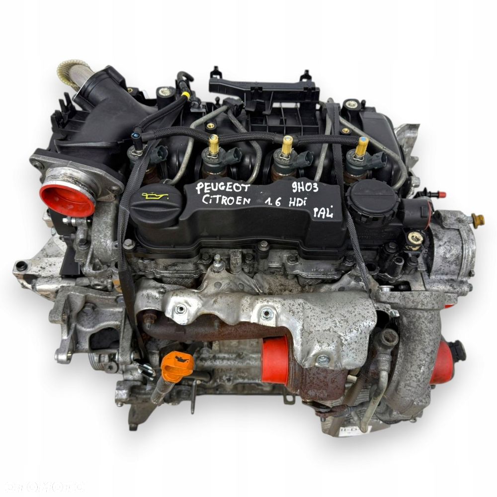 SILNIK 9HT 9H03 Citroen Berlingo Peugeot Partner III 1.6 HDI 75KM 149 066km - 3