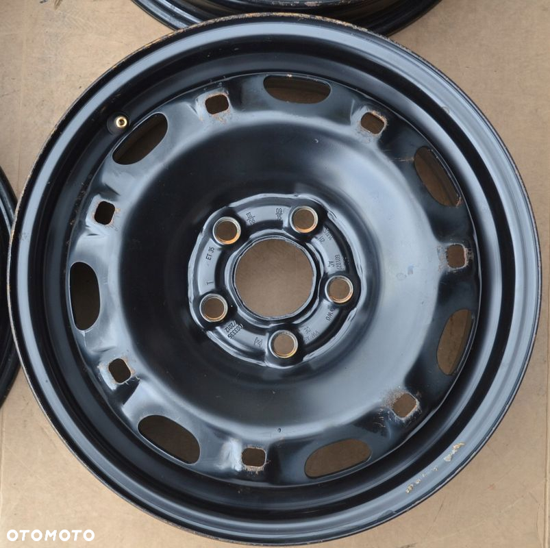 FELGI STALOWE OEM VW SKODA SEAT 5x100 5J14 ET 35 x4szt F-520 - 5