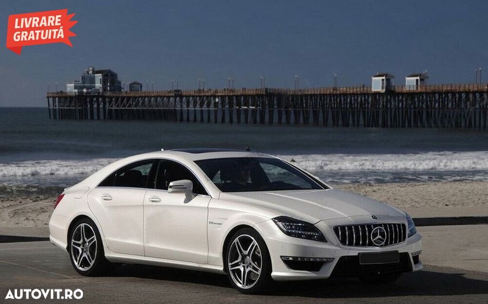 Grila Centrala Mercedes CLS W218 C118 (2011-2014) X218 Shooting Brake - 8