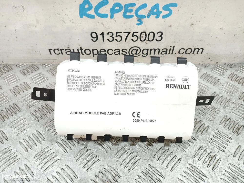 Airbag passageiro Renault Captur Mk1 - 4