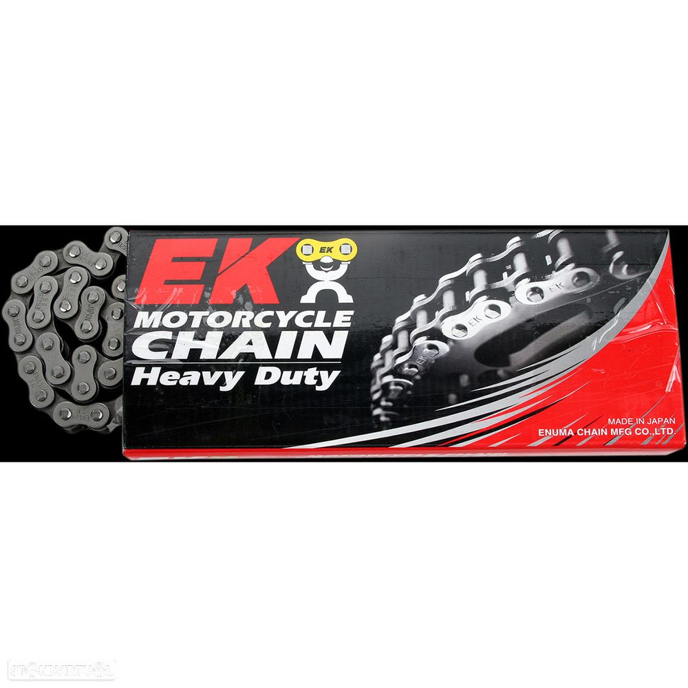 Corrente ek 428h x 134 elos para yamaha Dtr 125 - DT 125R - 1