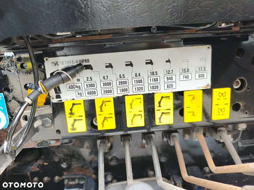 MAN TGS 28.320 hds hiab 144-4 2013 rok oś skretna Mały Przebieg - 3