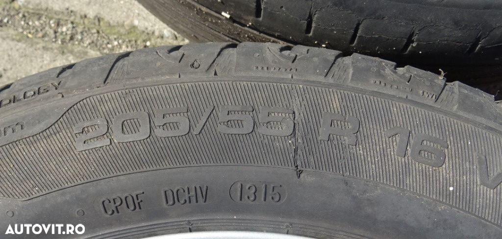 Jante aliaj Volvo C30 R16 7Jx16H2 cu cauciuc 205/55 R16 - 4